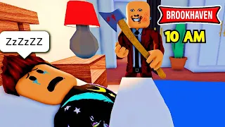 Roblox Weird Strict Dad! Go to Bed by 10PM OR ELSE... (Brookhaven)