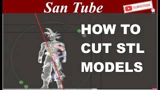 How To Slice / Cut STL Models For 3D Printing in Meshmixer for FREE.