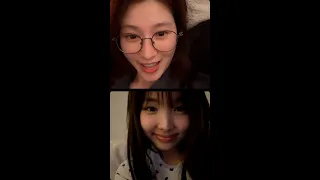 [ENG] 트와이스 TWICE - Sana instagram live (Full, subs soon) 230212 #Nayeon #Chaeyoung