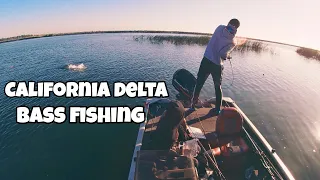 Summer Bass Fishing on the California Delta!!!