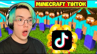 TIKTOK MINECRAFT THÍ NGHIỆM ? PHONG CẬN THỬ NGHIỆM VIDEO TRIỆU VIEW ( PHẦN 2 )