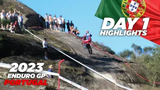 GP OF PORTUGAL | 2023 ENDURO GP | DAY 1 HIGHLIGHTS