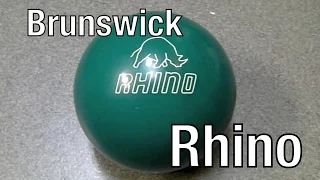 Brunswick : Rhino Teal bowling ball