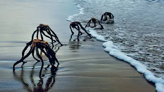 This Man's Camera Caught Some Creatures Crawling out of the Ocean