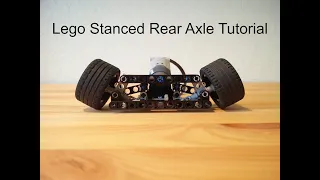 Lego Technic Drivable Stanced Rear Axle Tutorial