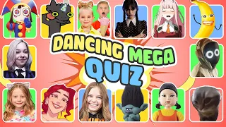 Who Is DANCING & Who is SINGING? | Wednesday, Salish Matter, Diana, King Ferran | Super Mega Quiz