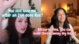 Tinakitten cannot believe Valkyrae still love her after all she've done.