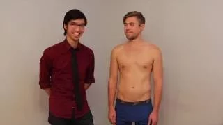 Straight Men Touch Another Penis For The First Time!