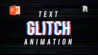 How to Create a Text Glitch Animation in PowerPoint