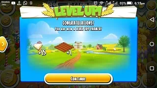 Hay Day Level Up to 189 and Simple Derby Done in one Day
