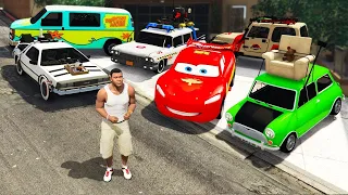 Robando 500 Coches de PELÍCULAS en GTA 5 !!🚘🎬