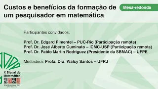 X Bienal da Sociedade Brasileira de Matemática - Mesa Redonda 5