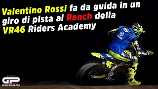 Un giro al Ranch con Valentino Rossi: in Flat Track sulla pista della VR46 Riders Academy