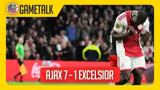 GameTalk Ajax 7 - 1 Excelsior: "Not a game where we can really measure ourselves." (Sahbi)