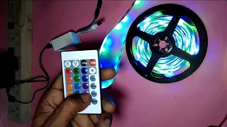 LED Strip Light RGB Controller Installation Guide step by step, led strip lights amazon, led strip