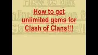 Clash of Clans hack unlimited gems *working* August 14th