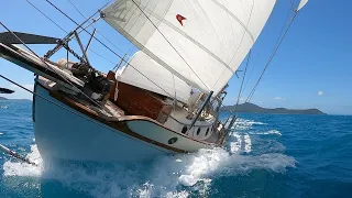 Sailing Whitsunday Islands - Little Wing Westsail 32 Ep12