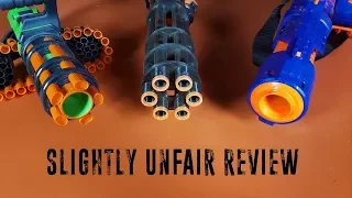 Slightly Unfair Reviews - Miniguns