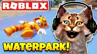 AKU LIBURAN KE WATERPARK TERBESAR DI DUNIA ROBLOX !! 😻 - (Ragdoll🌊Waterpark) - ROBLOX INDONESIA