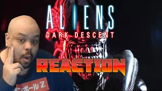 MIKE REACTS: Aliens: Dark Descent - Release Date Trailer