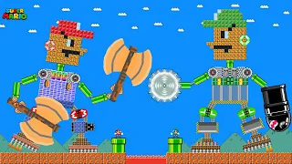 Robot Mario vs. Robot Luigi - The Ultimate Super Mario Bros.| Game Animation