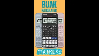 Matriks Menggunakan Kalkulator