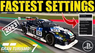 Gran Turismo 7 : Fastest Settings & Tips for 2023.... Maximise Your Potential NOW!