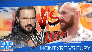 Tyson Fury vs Drew McIntyre WWE UK live events and more (update)