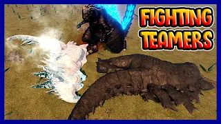 DESTROYING TEAMERS! (COMPILATION) - Roblox Kaiju Universe