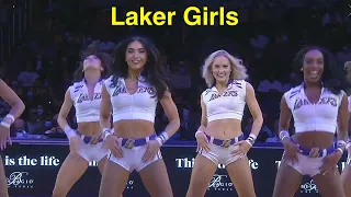 Laker Girls (Los Angeles Lakers Dancers) - NBA Dancers - 11/14/2021 1st QTR dance performance