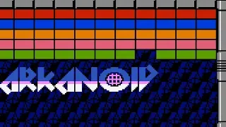 Arkanoid (NES) video game port | full game session for 1 Player 👽🗿🎮