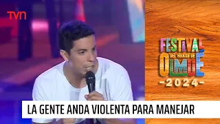 La gente anda más violenta para manejar - Vicho Viciani | Festival del huaso de Olmué 2024