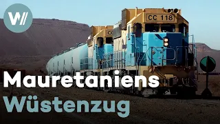 Mit dem Wüstenzug Mauretaniens quer durch die Sahara