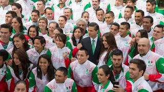 Abanderamiento de México para los Juegos Centroamericanos y del Caribe, Veracruz 2014