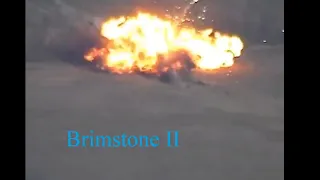 Brimstone Missile Hits 2S3 Akatsiya