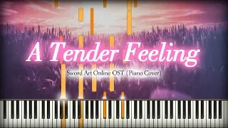 Sword Art Online OST - A Tender Feeling (Piano Cover by AmuArt)│Piano Tutorial (Synthesia)