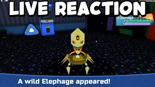 GLEAMING ELEPHAGE ENCOUNTER - LIVE REACTION - Loomian Legacy