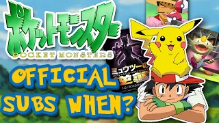 The Times We ALMOST Got The Japanese Pokémon Anime