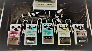 My all Boss Pedalboard - back to basics with some surprising results!