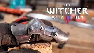 Functional Wild Hunt Gauntlet. Steel  Armor, metalworking, Witcher 3