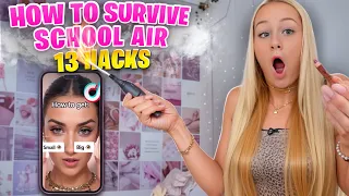 How to survive School Air ? 13 Viral Makeup Hacks