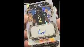 SICK PUKA NACUA HIT (Next Brock Purdy?)... 2023 Prizm Draft Picks Football Hobby Rip!