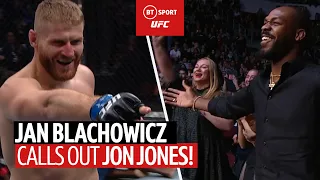 Jan Blachowicz calls out Jon Jones after huge knockout!