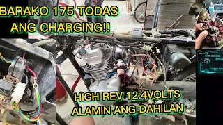 barako 175 charging system problem how to troubleshoot!!