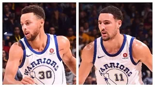 Stephen Curry and Klay Thompson Score 62 in Under 53 Minutes Combined | November 24, 2017