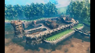 [Valheim] Redditor Created an Amazing Fortified Base!