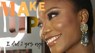 My Original First YouTube video 2 years back + How I did Client Makeup