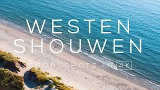 Strand van Westenschouwen / Nieuw Haamstede (Zeeland) in 4K | Drone video