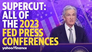 Supercut: All Federal Reserve Chairman Jerome Powell Press Conferences in 2023