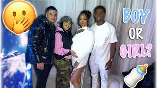 WE WENT TO RISSA & QUAN'S GENDER REVEAL!!